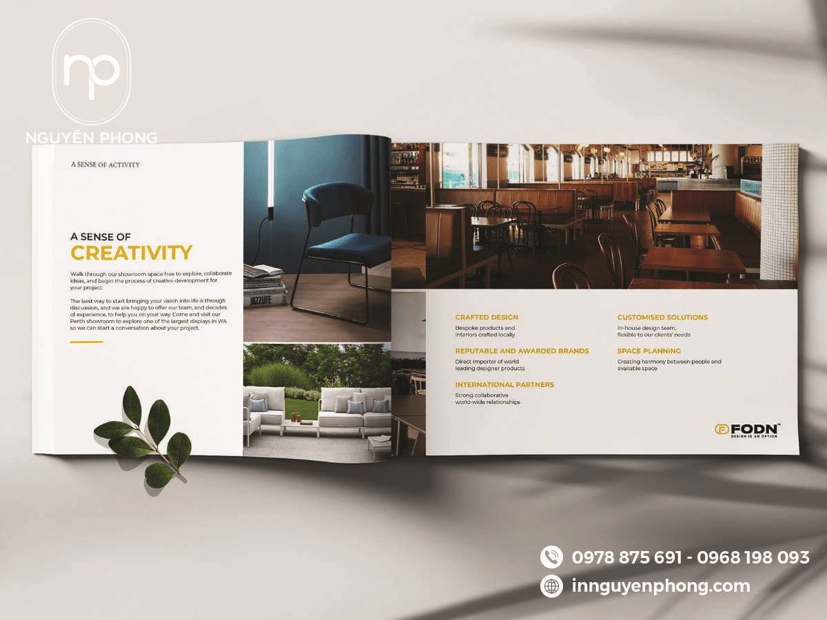 Catalouge cho doanh nghiệp nội thất